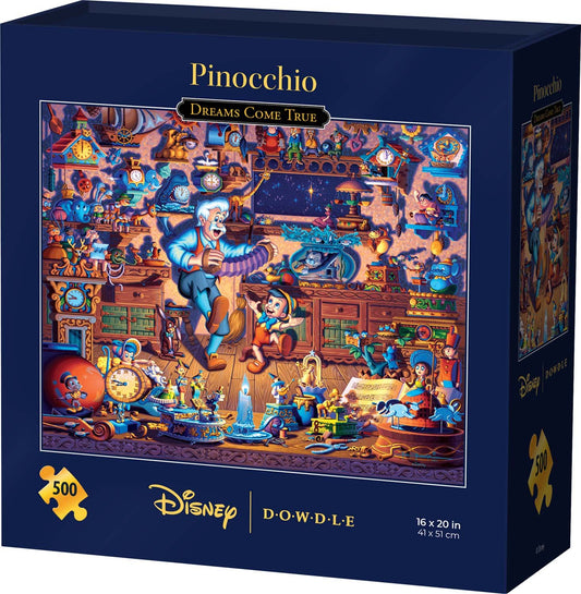 Pinocchio Dreams Come True - 500 Piece Traditional Puzzle