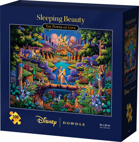 Sleeping Beauty The Power of Love - 500 Piece Traditional Puzzle
