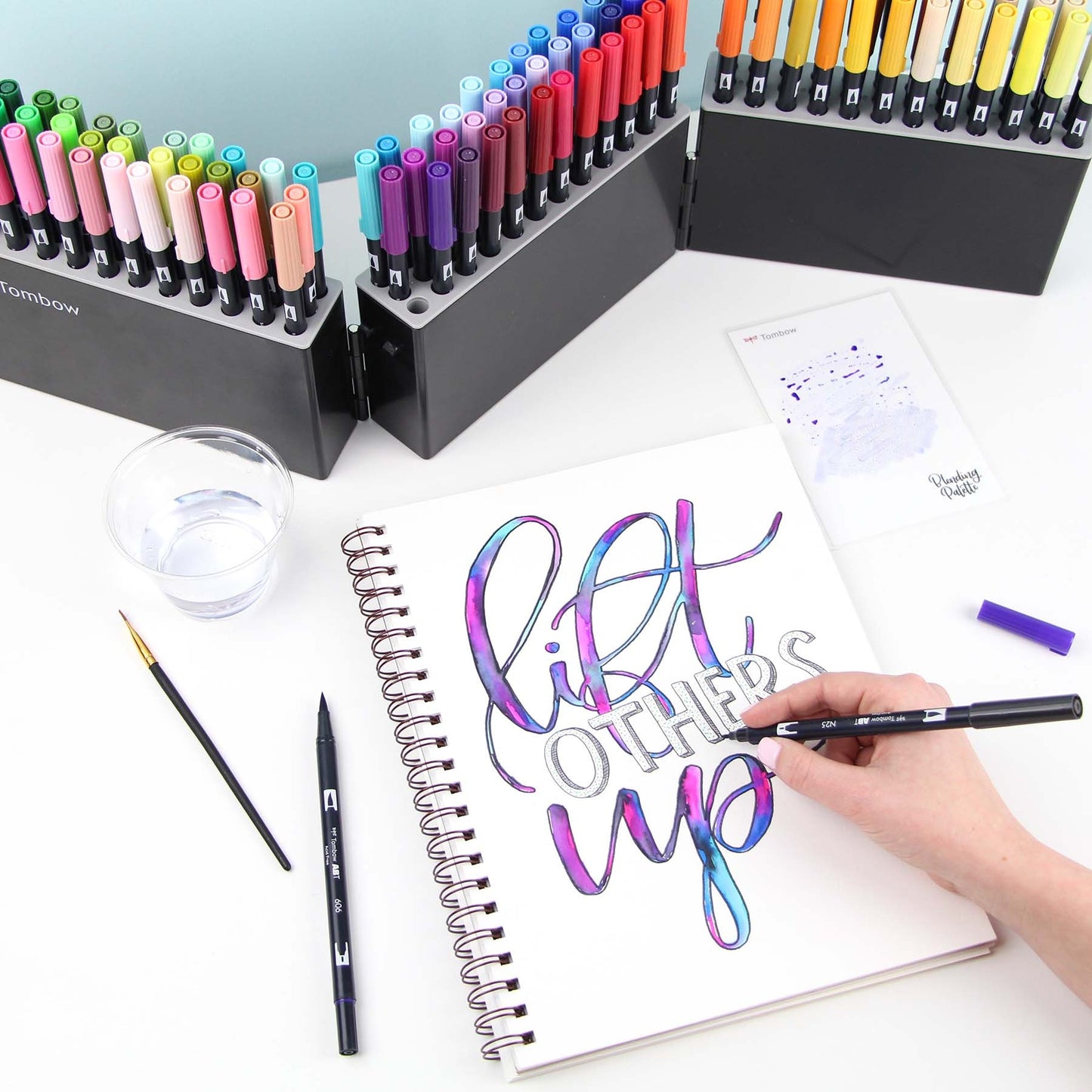 Tombow Blending Palette-White