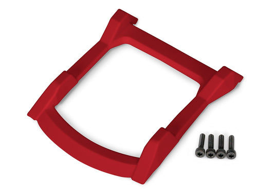 Skid plate roof (body) (red)/ 3x12mm CS (4)