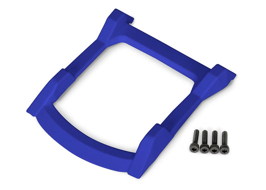 Skid plate roof (body) (blue)/ 3x12mm CS (4)