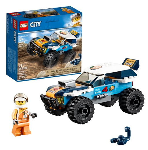 LEGO City Great Vehicles Desert Rally Racer 60218 Racing Car Building Set