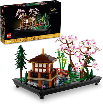Tranquil Garden - Lego Icons Japanese Zen Gardens and Meditation, Build and Display