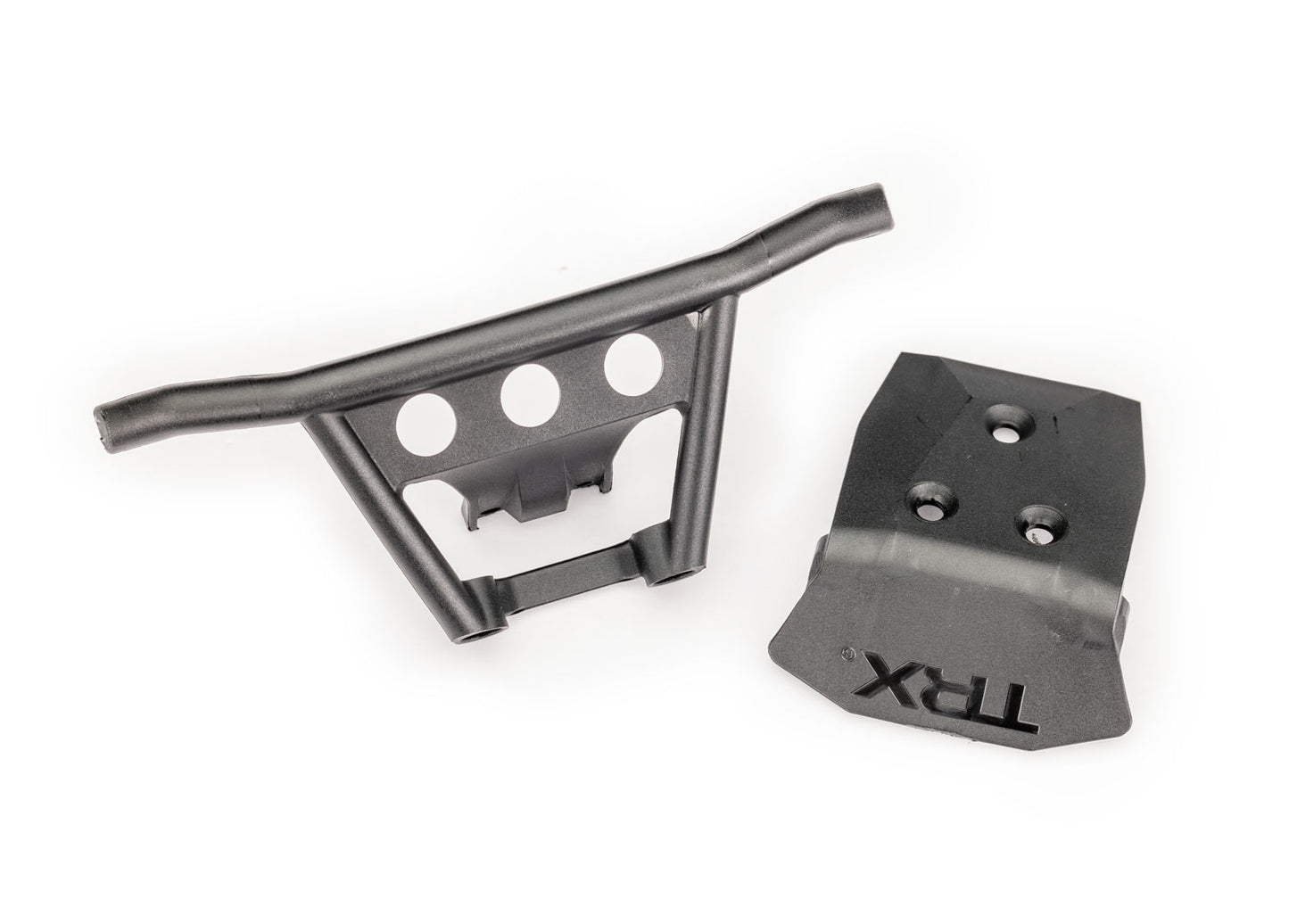 FRONT BUMPER/SKIDPLATE BLK