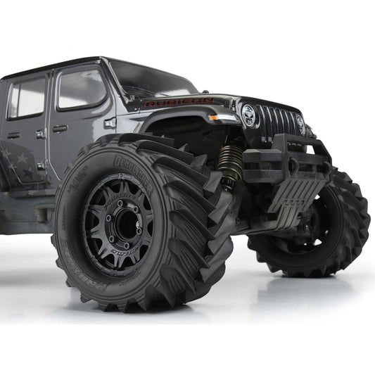 1/10 Demolisher F/R 2.8" MT MTD 12mm Blk Raid (2)