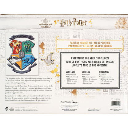 Paint Works Paint By Number Kit 11"X14"-Hogwarts