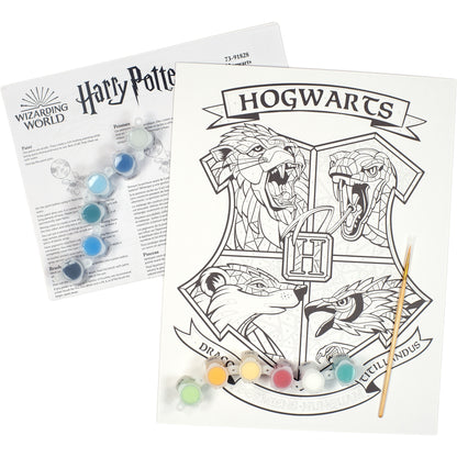 Paint Works Paint By Number Kit 11"X14"-Hogwarts