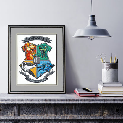 Paint Works Paint By Number Kit 11"X14"-Hogwarts