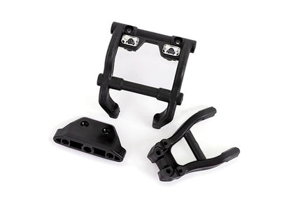 WHEELIE BAR MOUNT/SKIDPLTE BLK