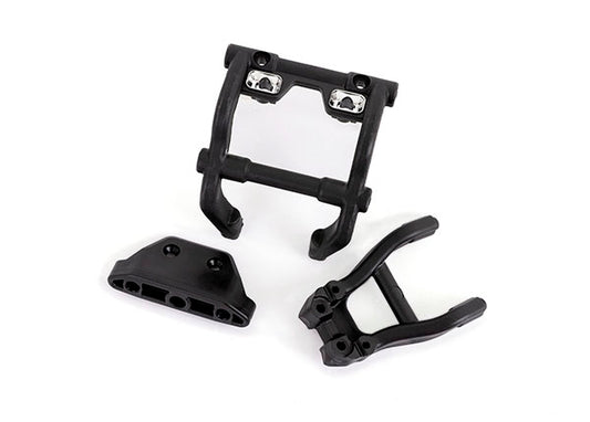 WHEELIE BAR MOUNT/SKIDPLTE BLK