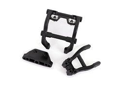WHEELIE BAR MOUNT/SKIDPLTE BLK