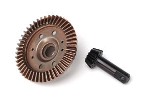 Ring gear differential/ pinion gear differential (12/47 ratio) (front)