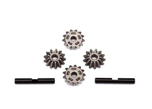 Gear set center differential (output gears (2)/ spider gears (4)/ spider gear shaft (2))