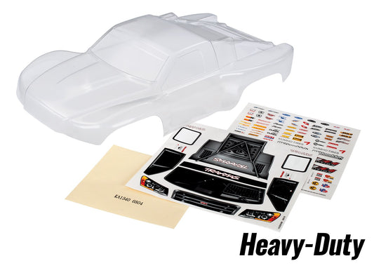 Discontinued - Body Slash 4X4 heavy duty (clear requires painting)/ window masks/ decal sheet