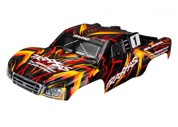 Body Slash 4X4 orange (painted decals applied)
