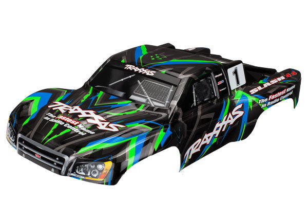 Body Slash 4X4 green (painted decals applied)