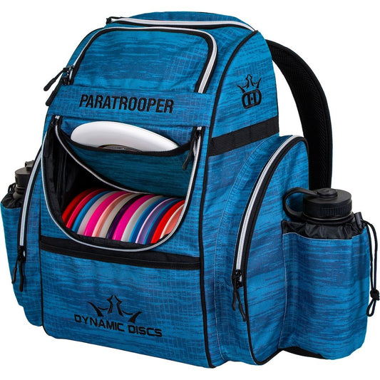 Paratrooper Backpack Scratched Camo Blue