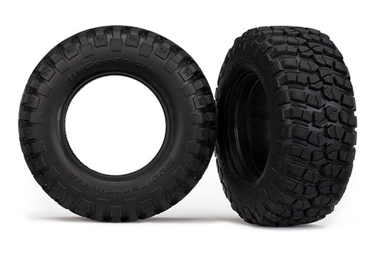 Tires BFGoodrich Mud-Terrain T/A KM2 (dual profile 4.3x1.7- 2.2/3.0") (2)/ foam inserts (2)