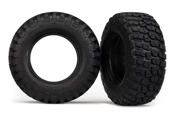 Tires BFGoodrich Mud-Terrain  T/A KM2  ultra-soft (S1 off-road racing compound) (dual profile 4.3x1.7- 2.2/3.0") (2)/ foam inserts (2)