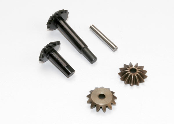 Gear set center differential (output gears (2)/ spider gears (2)/ spider gear shaft)