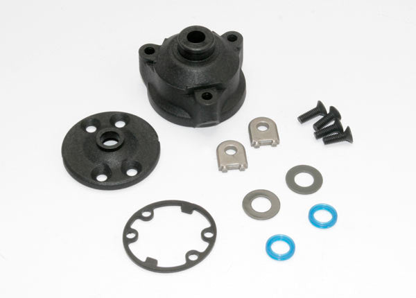 Housing center differential/ x-ring gaskets (2)/ ring gear gasket/ bushings (2)/ 5x10x0.5 TW (2)/ CCS 2.5x8 (4)