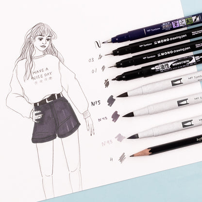 Tombow Illustration Set-