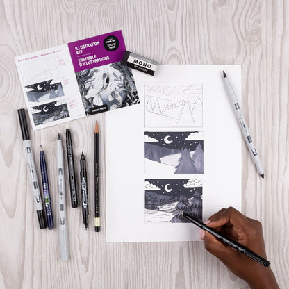 Tombow Illustration Set-