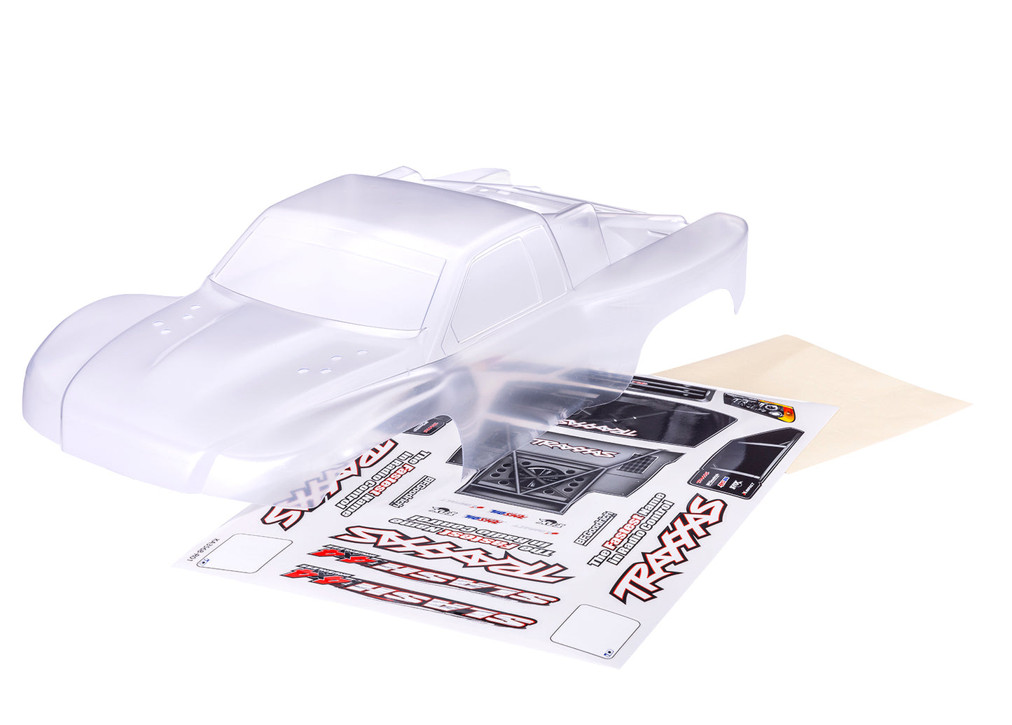 BODY SLASH 4X4 CLEAR/DECALS