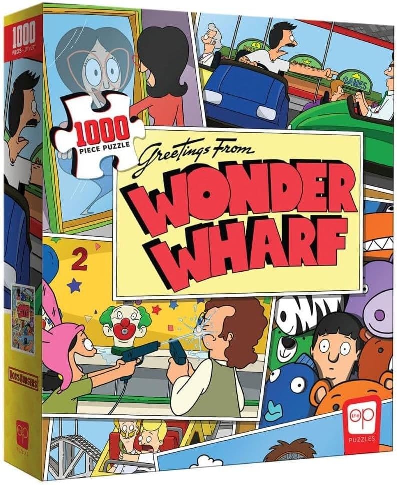 BOB'S BURGERS GREETINGS FROM WONDER WHARF PUZZLE 1000