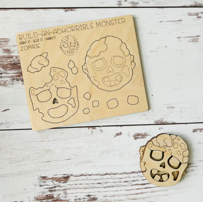 Pheasant & Needham Home Decor & Crafts - DIY Zombie Magnet Kit HALLOWEEN