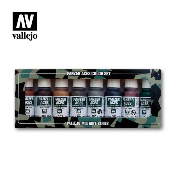 70.122 Rust Tracks Rubber? 8 Color Set 17 ml.