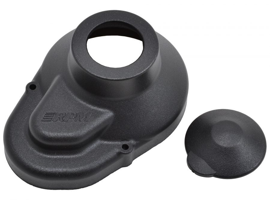 70262 Gear Cover SC10B/SC10/T4/B4 Black
