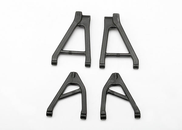 Suspension arm set rear (includes upper right & left and  lower right & left arms) (1/16 Slash)