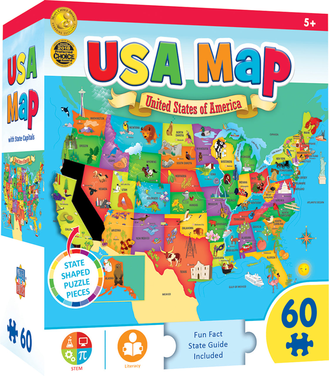 Explorer Kids - USA Map Puzzle