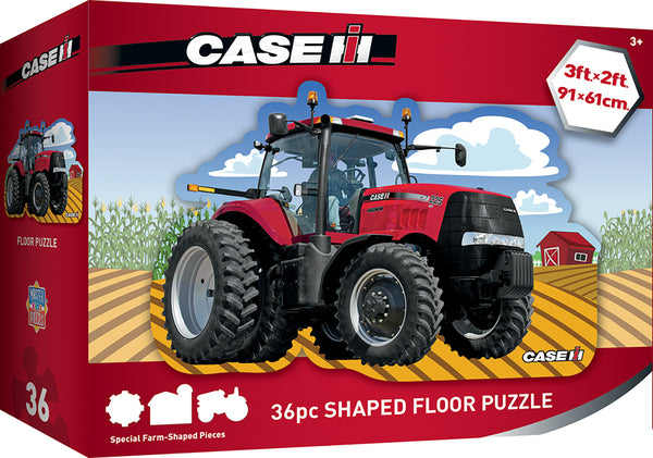 Farmall Case IH - 36pc Shaped Floor Puzzle