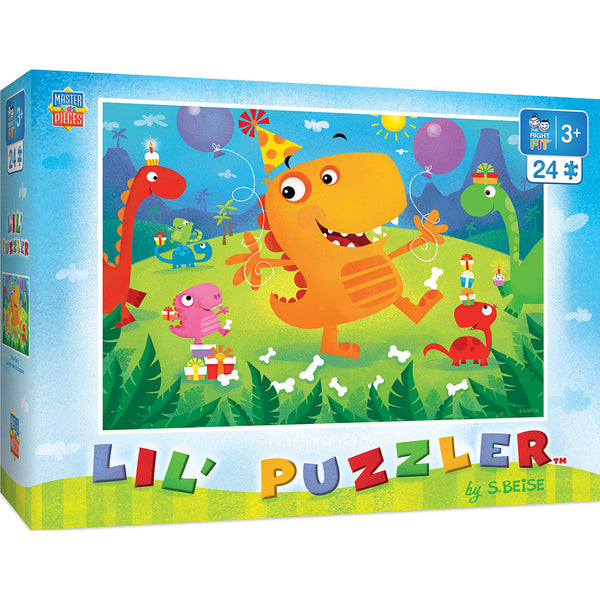Lil Puzzler - Dino Party 24pc Puzzle