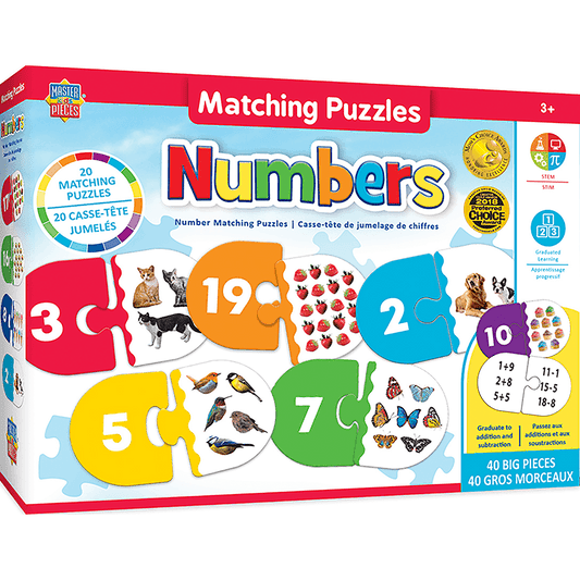Masterpieces Educational - Numbers Matching Puzzle