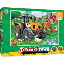 Tractor Town - Farmer Miller's Pond 60pc Puzzle