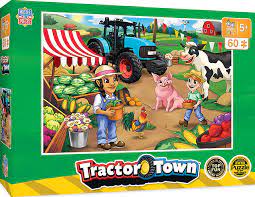 Tractor Town - Market Day 60pc Puzzle