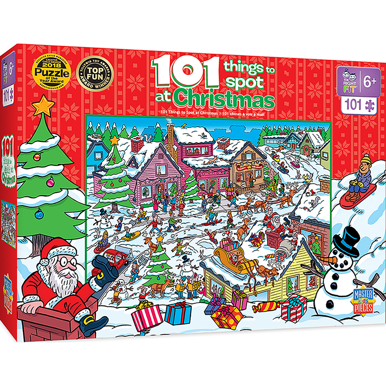101 Things to Spot - at Christmas 101pc Puzzle