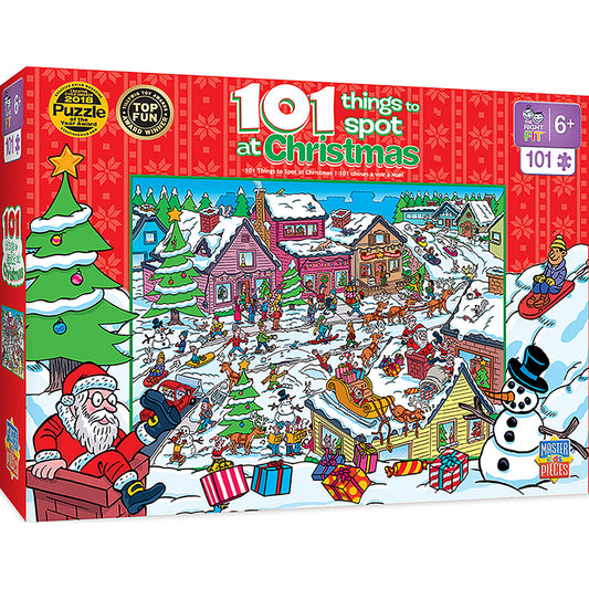 101 Things to Spot - at Christmas 101pc Puzzle