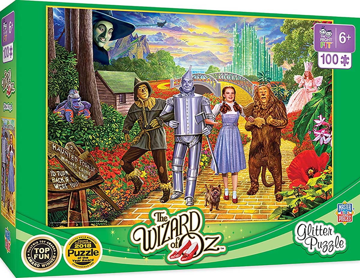THE WIZARD OF OZ 100 PIECE RIGHT FIT KIDS PUZZLE