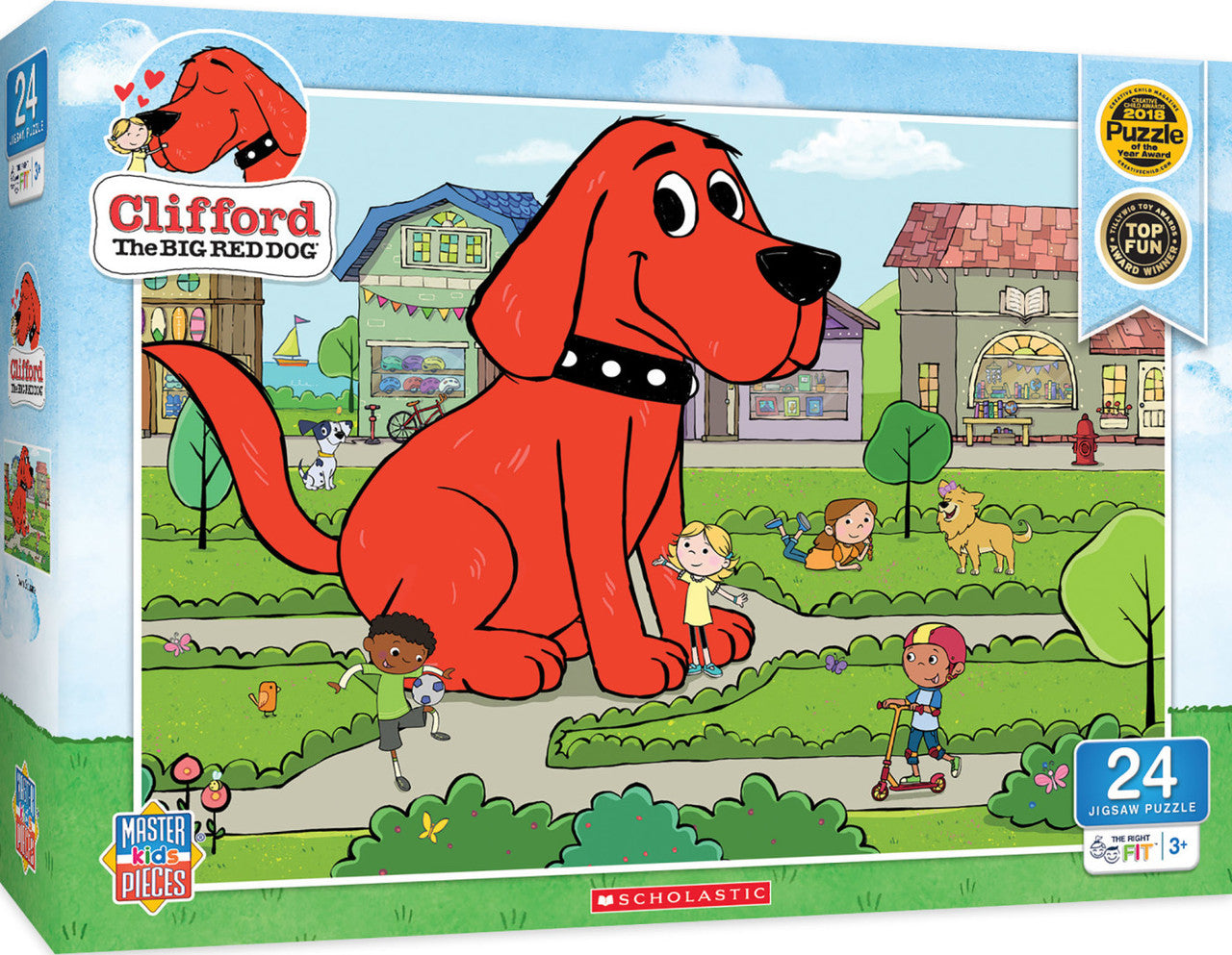 Clifford - Town Square 24pc Puzzle