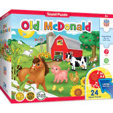 Sing-A-Long - Old McDonald 24pc Sound Puzzle