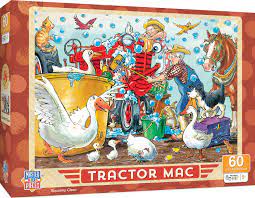 Tractor Mac - Squeaky Clean 60pc Puzzle