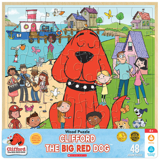 Clifford - 48pc Wood Puzzle