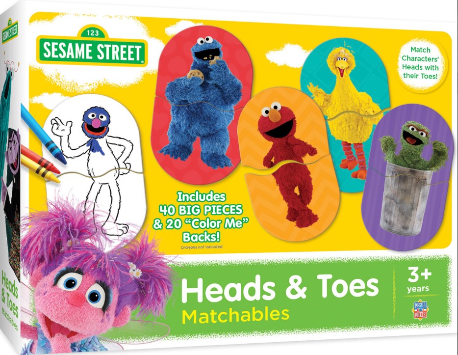 Sesame Street - Heads & Toes