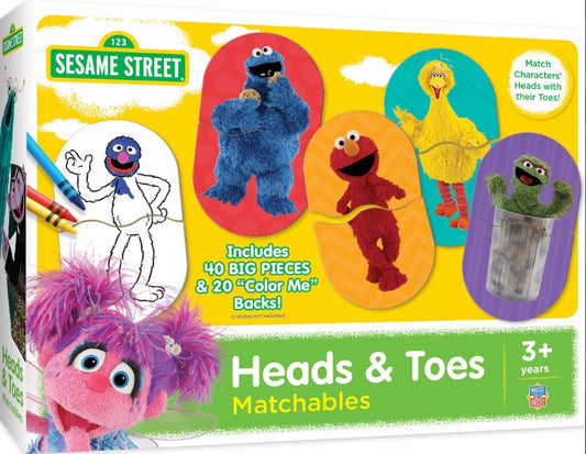 Sesame Street - Heads & Toes