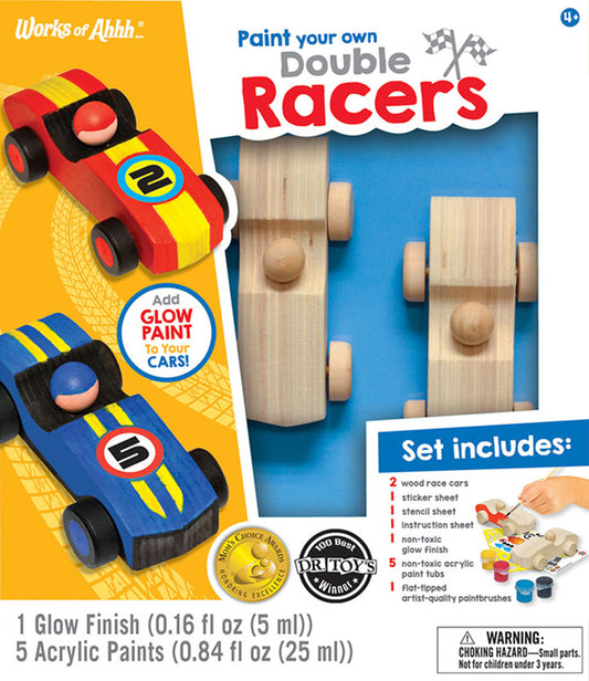 Classic Wood Paint Kit - Double Racers