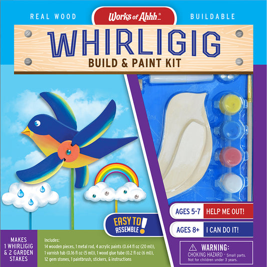 Buildable Wood Paint Kit - Whirlygig